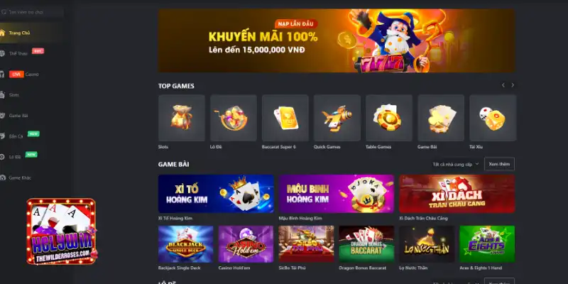 Giới thiệu tổng quát về trang chủ HELYWIN